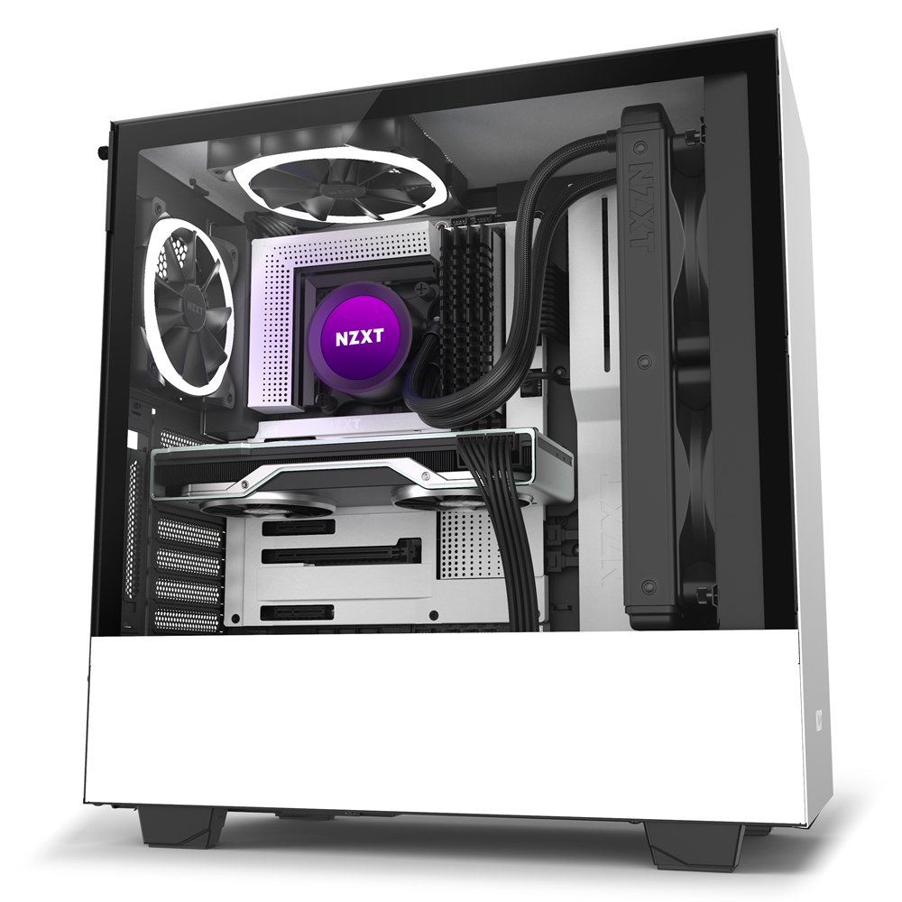 NZXT H510 Elite and NZXT Kraken Z63, unboxing and mounting